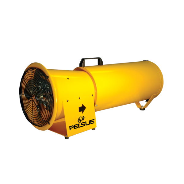 Pelsue® Steel Axial Blower with Canister