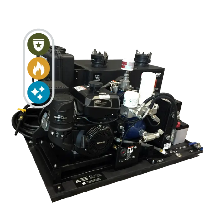 SwiftRunner® SRII Compressed Air Foam System