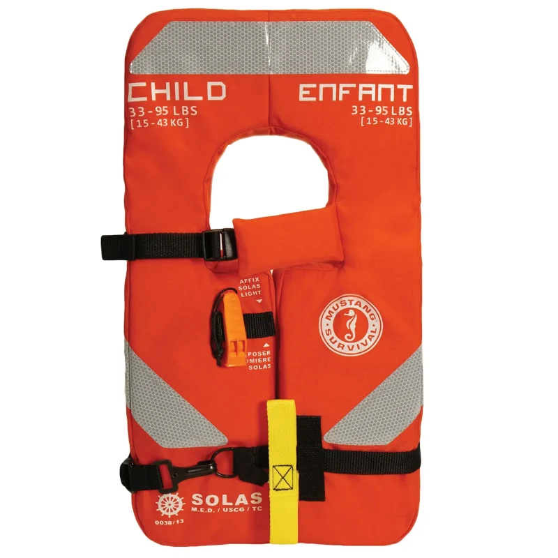 Mustang Survival® SOLAS Type 1 Child Life Jacket