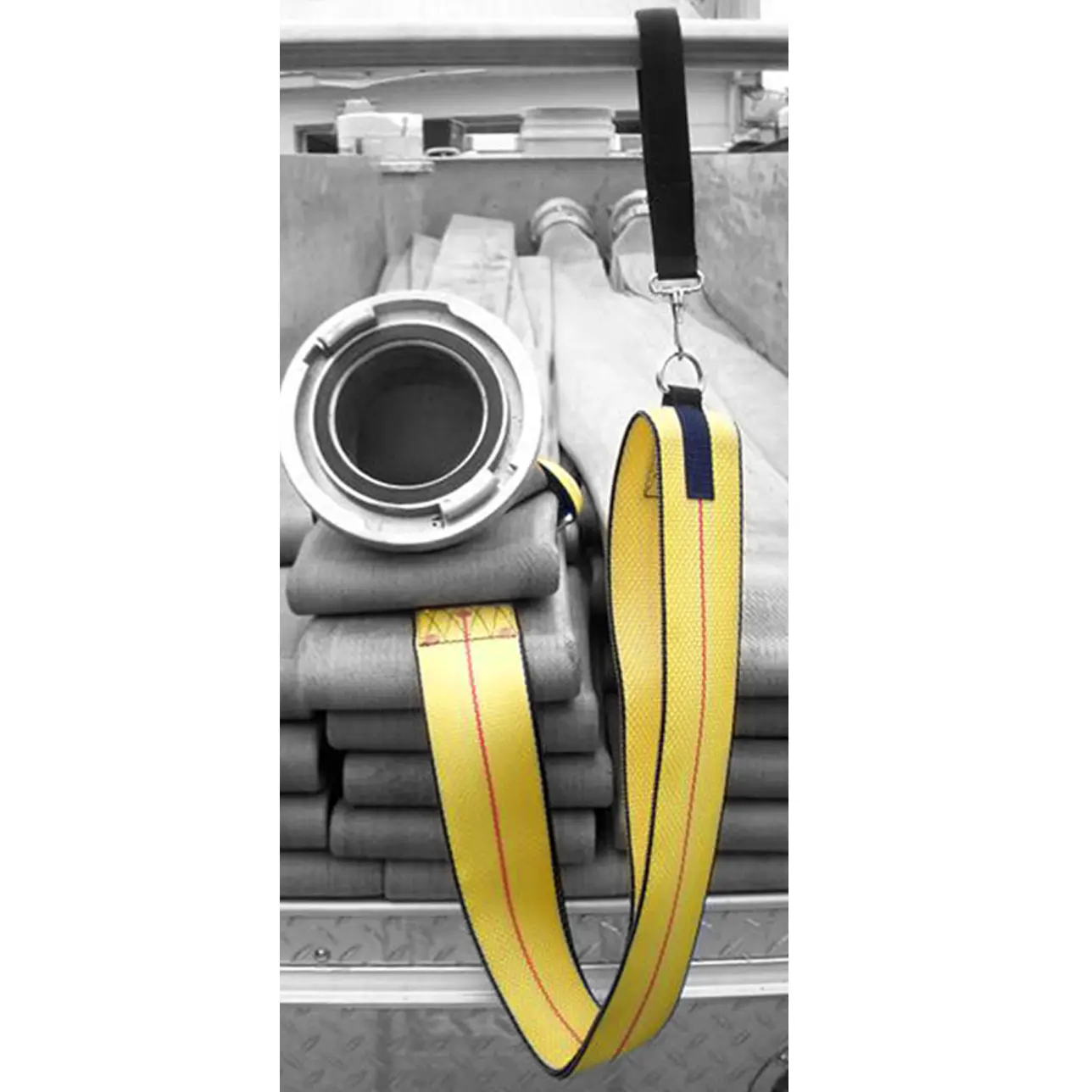 R&B Fabrications LDH-01YL Large Diameter Hose Strap - Image 3