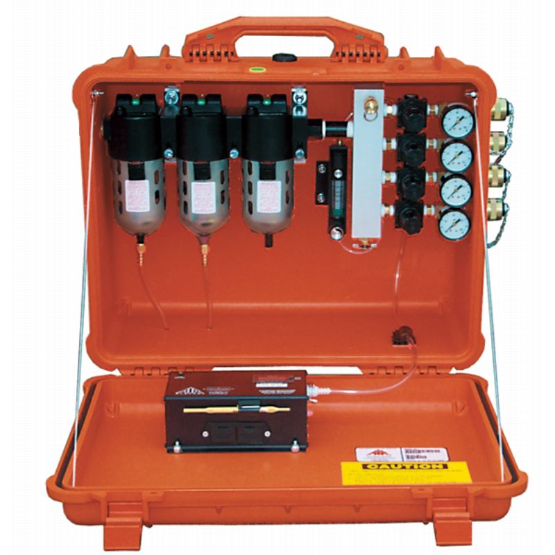 Air Systems® 50 CFM Breather-Box® Filtration System With 4 Independent Regulators BB50-CO4R