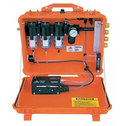 Air Systems® 100 CFM Breather-Box® Filtration System Dual CO O2 Capability 4 Couplings BB100-COO2