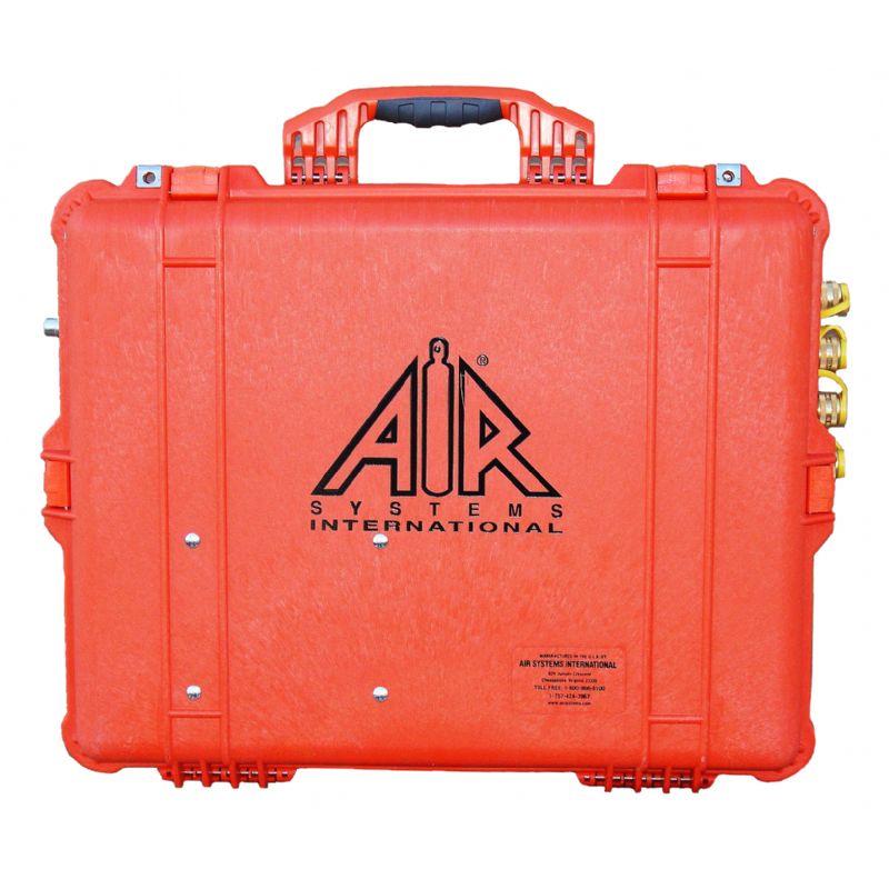 Air Systems® 100 CFM Breather-Box® Filtration System Grade D 123 CFM Flow Capacity 4 Couplings BB100-CO