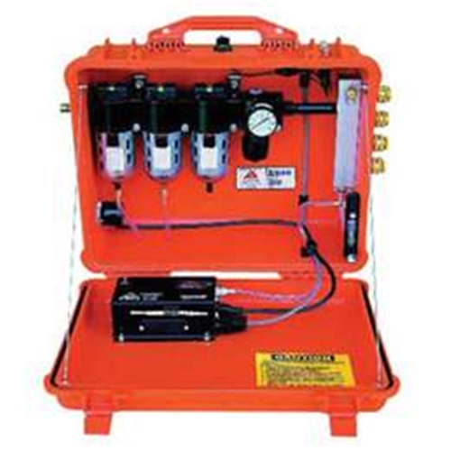 Air Systems® 100 CFM Breather-Box® Filtration System Grade D 123 CFM Flow Capacity 8 Couplings BB100-CO8