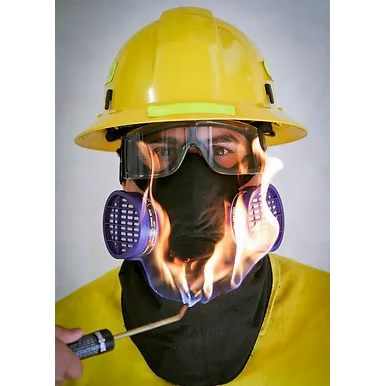Hot Shield® HS-5 Respirator Housing and Face Protector Mask for the Drager Xplore 3500 - Image 4