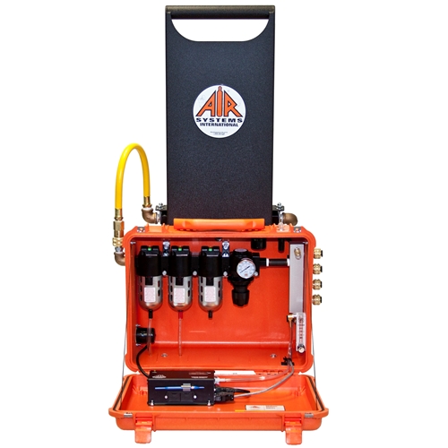 Air Systems® Blast-Air™ Cart With 50 CFM Breather-Box® 79 CFM Flow Capacity 4 Couplings BA-50