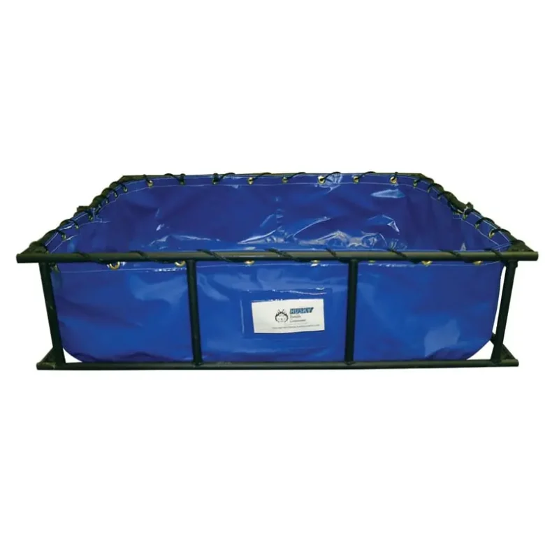 Husky® Aluminum or Steel Frame Decontamination Pools