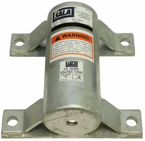 3M™ DBI-SALA® Advanced™ Confined Space Permanent Wall Mount Sleeve Davit Mast Base – 8518504