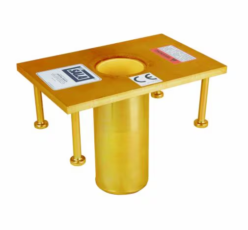 3M™ DBI-SALA® Advanced™ Confined Space Permanent Flush Floor Mount Sleeve Davit Mast Base – 8510311