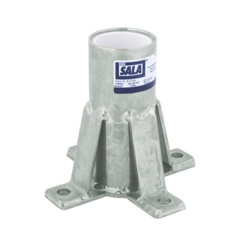 3M™ DBI-SALA® Confined Space Permanent Floor Mount Sleeve Davit Mast Base – 8518503
