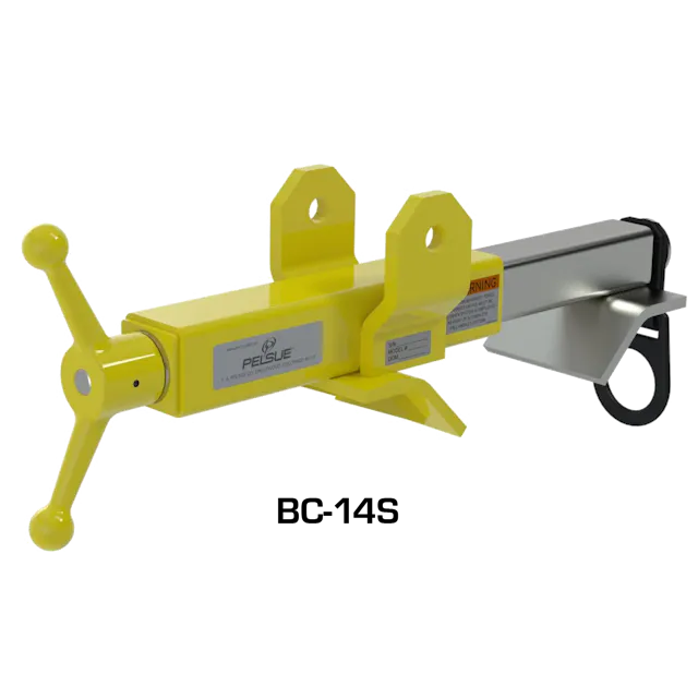 Pelsue® Adjustable Beam Clamp Base for I-Beam